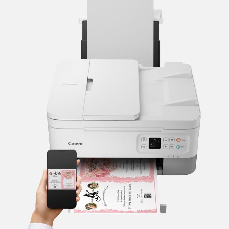 Canon PIXMA TS7451a All-In-One, White, 4460C076AA