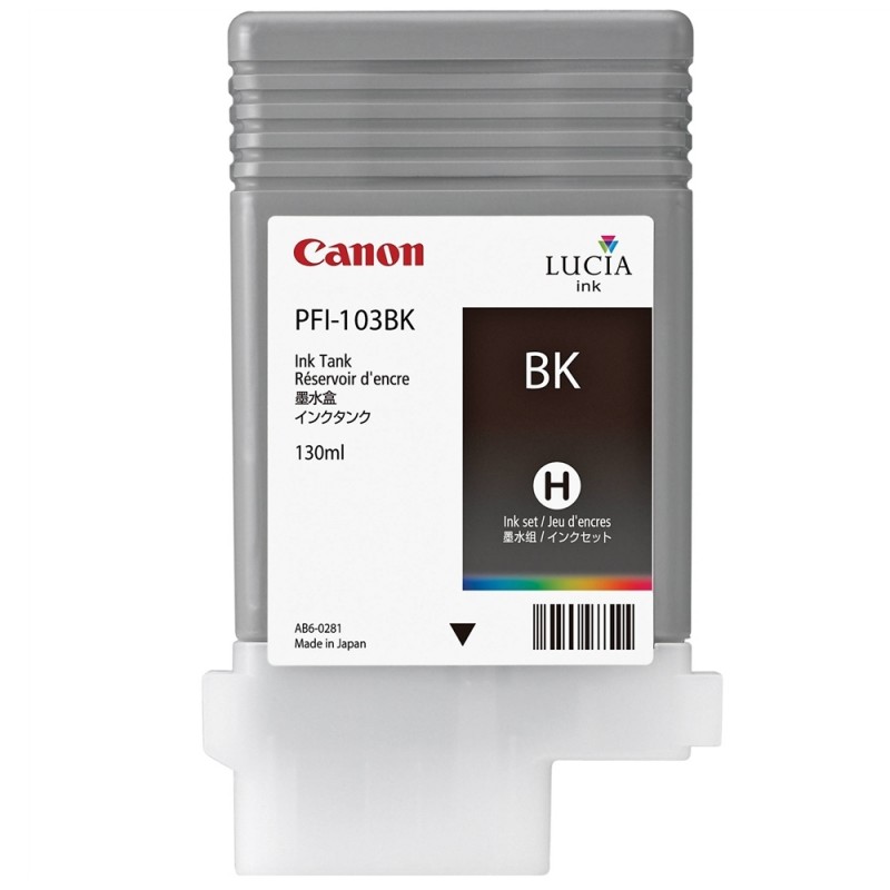 Canon Pigment Ink Tank PFI-103, Photo Black, 2212B001AA
