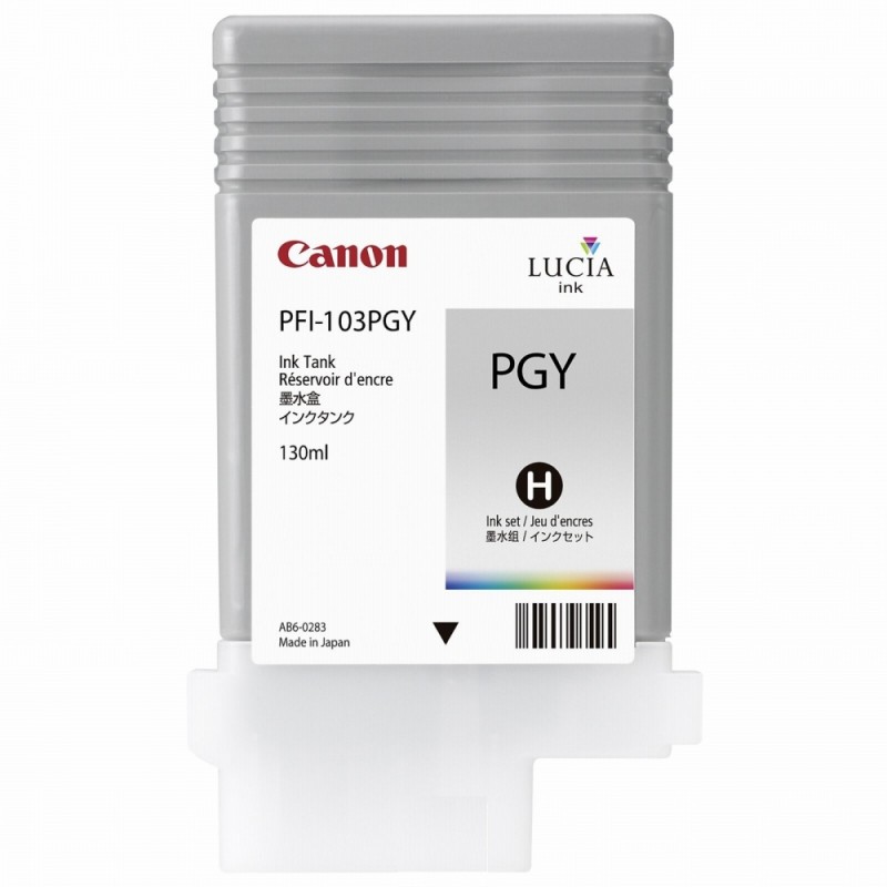 Canon Pigment Ink Tank PFI-103, Photo Grey, 2214B001AA