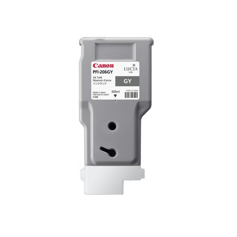 Canon Pigment Ink Tank PFI-206, Grey, 5312B001AA