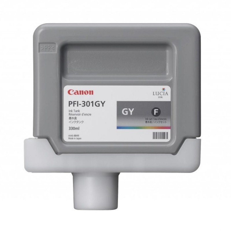 Canon Pigment Ink Tank PFI-301, Grey, 1495B001AA