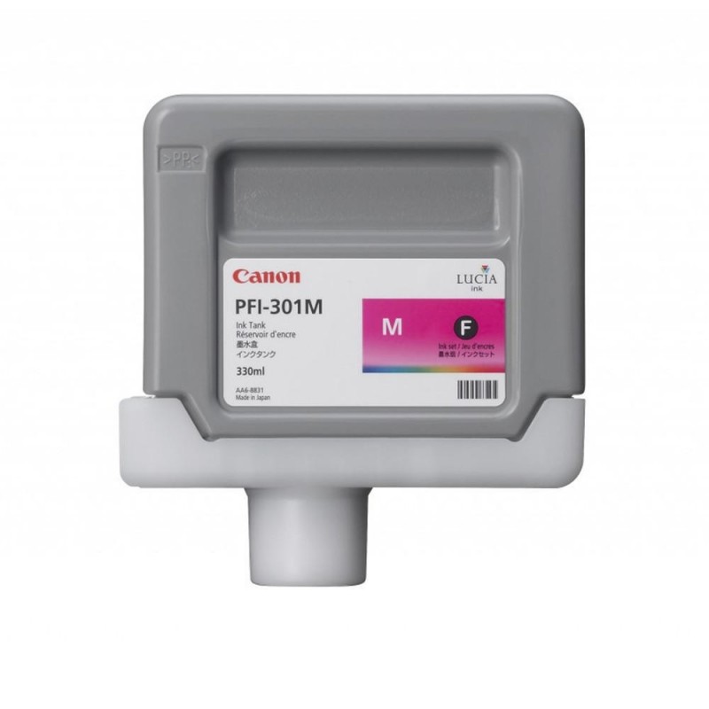 Canon Pigment Ink Tank PFI-301, Magenta, 1488B001AA