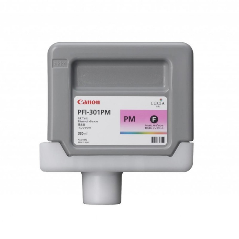Canon Pigment Ink Tank PFI-301, Photo Magenta, 1491B001AA