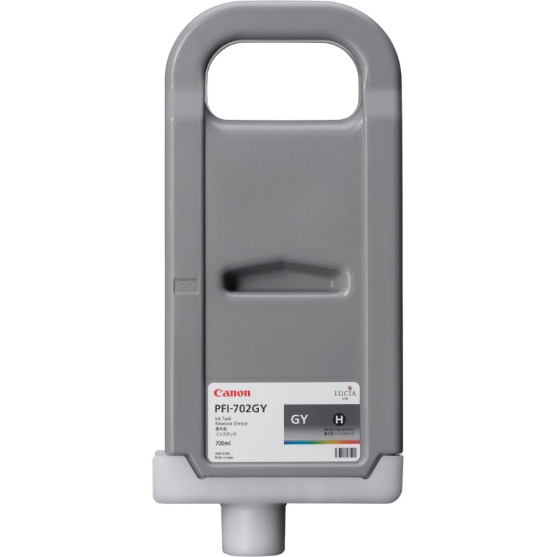 Canon Pigment Ink Tank PFI-702, Grey, 2221B001AA