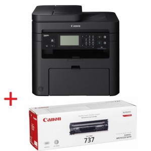 Canon i-SENSYS MF237w Printer/Scanner/Copier/Fax + Canon CRG-737