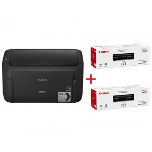 Canon i-SENSYS LBP6030B + 2x Canon CRG-725