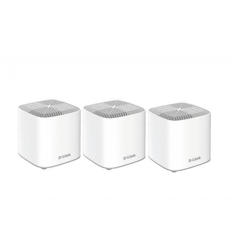 D-Link AX1800 Dual-Band Whole Home Mesh Wi-Fi 6 System (3-Pack), COVR-X1863