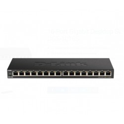 D-Link 16-Port 10/100/1000Mbps Unmanaged Gigabit Ethernet Switch