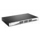D-Link 24 PoE 10/100/1000 Base-T port with 4 x 1000Base-T /SFP ports, DGS-1210-28P