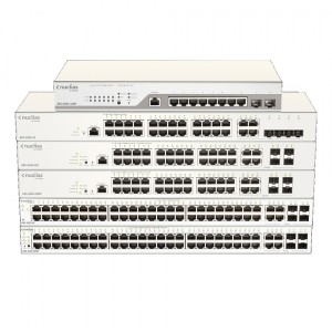 D-Link 28-Port Gigabit Nuclias Smart Managed Switch including 4x 1G Combo Ports (With 1 Year License)