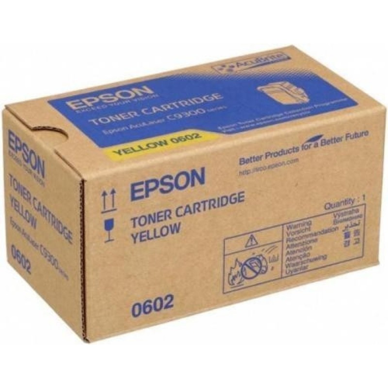 Epson AL-C9300N Toner Cartridge Yellow, 7.5k, C13S050602