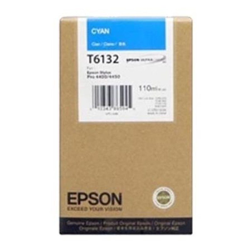 Epson 110ml Cyan for Stylus Pro 4450/4400, C13T613200