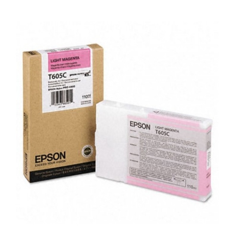 Epson 110ml Light Magenta for Stylus Pro 4800, C13T605C00