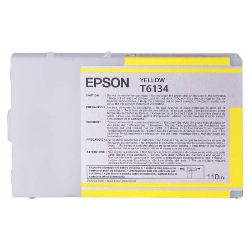 Epson 110ml Yellow for Stylus Pro 4450/4400, C13T613400