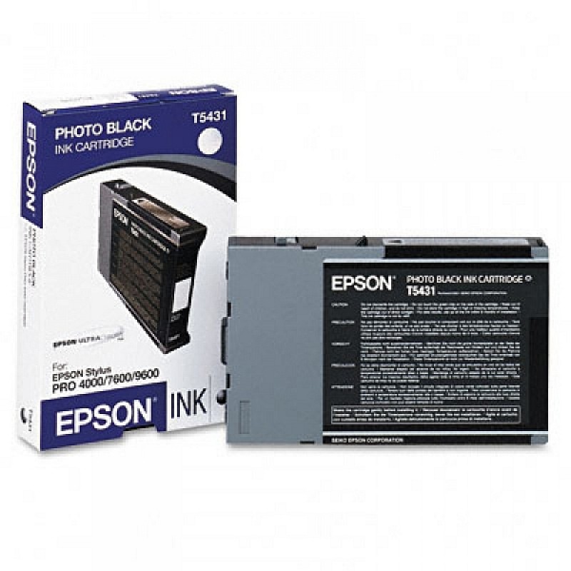 Epson Photo Black Ink Cartridge (110ml) for Stylus Pro 4000/7600/9600, C13T543100