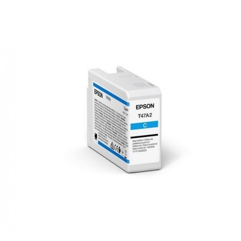 Epson Singlepack Cyan T47A2 UltraChrome Pro 10 ink 50ml, C13T47A200