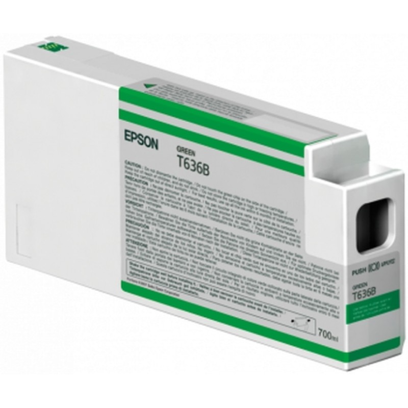 Epson T636 Ink Cartridge Green 700 ml, C13T636B00
