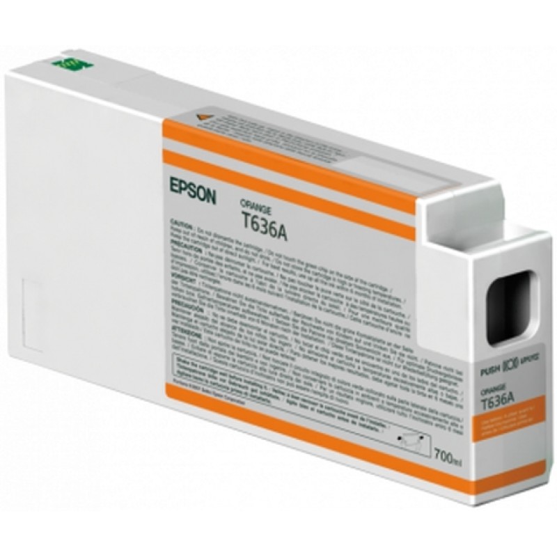 Epson T636 Ink Cartridge Orange 700 ml, C13T636A00
