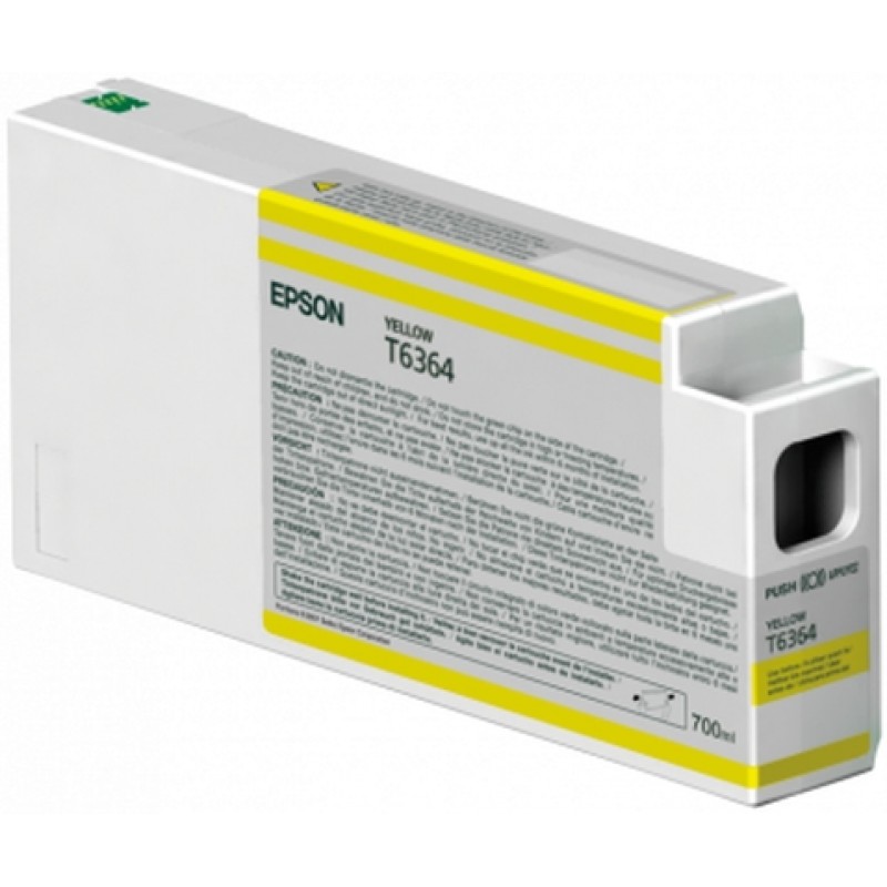 Epson T636 Ink Cartridge Yellow 700 ml, C13T636400