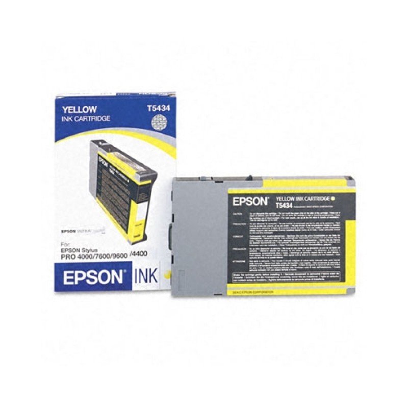 Epson Yellow Ink Cartridge (110ml) for Stylus Pro 4000/7600/9600, C13T543400