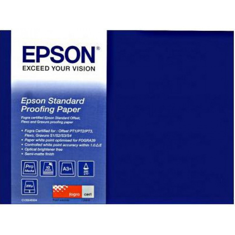 Epson Standard Proofing Paper, DIN A3+, 205g/m2, 100 Sheets, C13S045005