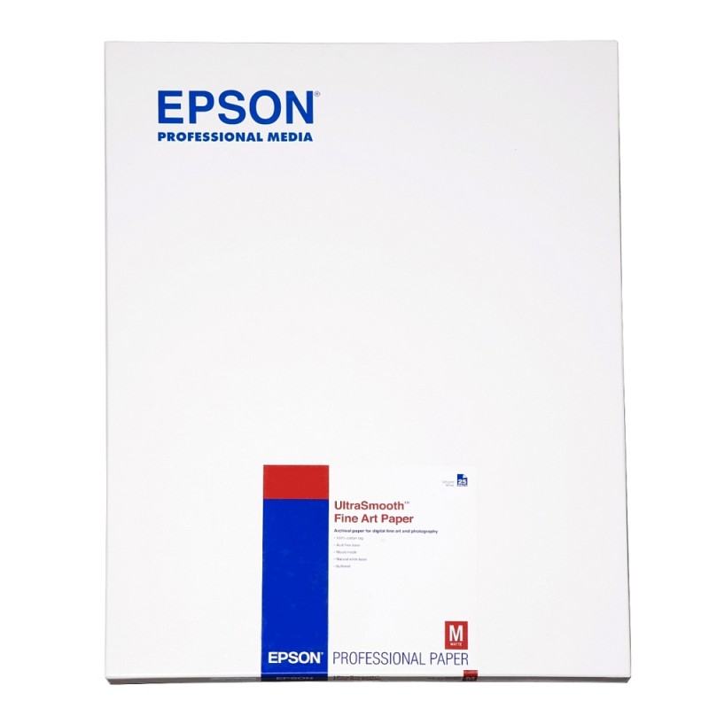 Epson Ultrasmooth Fine Art Paper, DIN A2, 325 g/m2, 25 Sheets, C13S042105