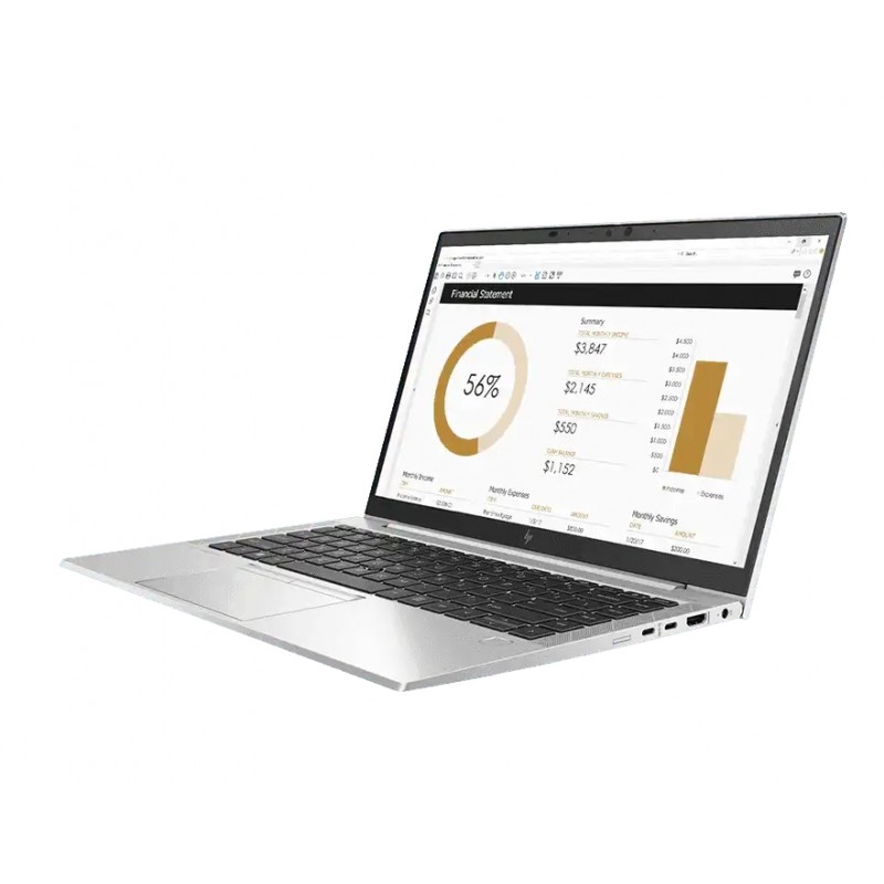 HP EliteBook 845 G8, Ryzen 7 Pro 5850U(1.9Ghz, up to 4.4GH/16MB/8C), 14 FHD UWVA 400 nits AG + WebCam 720p, 16GB 3200Mhz 1DIMM, 512GB