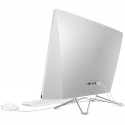 HP All-in-One 24-dp1024nu Natural Silver, Core i7-1165G7(2.8Ghz, up to 4.7GH/12MB/4C), 23.8" FHD UWVA AG + FHD IR Camera, 8GB 3200Mhz 1DIMM, 1TB PCIe SSD, WiFi a/c + BT 5, Mouse&Keyboard white, Win 11 Home
