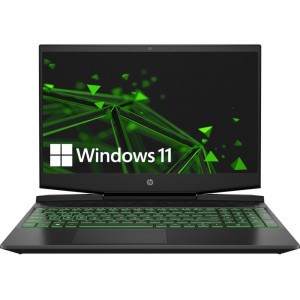 HP Pavilion Gaming 15-ec2016nu Black/Green, Ryzen 7 5800H(3.2Ghz, up to 4.4GHz/16MB/8C), 15.6"FHD UWVA AG IPS 300nits 144Hz, 16GB 3200Mhz 2DIMM, 1TB PCIe SSD, NVIDIA GeForce RTX 3050 Ti 4GB, WiFi a/x+BT5.2, Backlit Kbd, 3C Batt Long Life, Win 11 Home