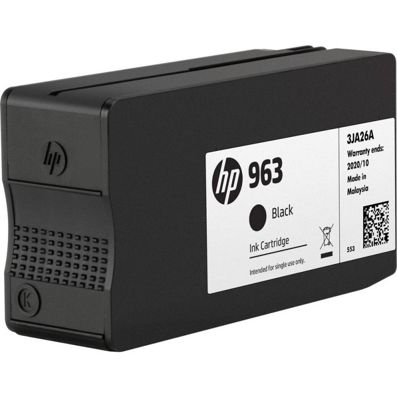 HP 963 Black Original Ink Cartridge, 3JA26AE