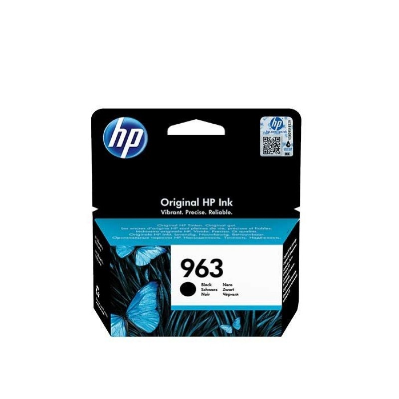HP 963 Black Original Ink Cartridge, 3JA26AE