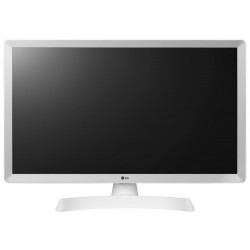 LG 24TL510V-WZ, 23.6" WVA, LED non Glare, TV Tuner DVB-T2/C /S2, 5ms GTG, 1000:1, 5000000:1 DFC, 250cd, 1366x768, HDMI, USB2.0, HOTEL MODE, Speaker 2x5W, USB 2.0, White