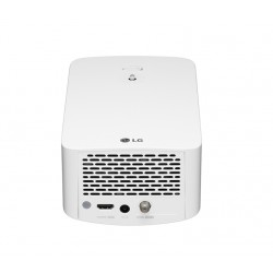 LG HF60LSR CineBeam,Full HD (1920 x 1080),LED portable,Brigthness 1000 lm,Contrast Ratio 150 000:1,HDMI, USB ,RJ45,Speakers 2 x 3W ,Horizontal/Vertical Keystone Correction,White