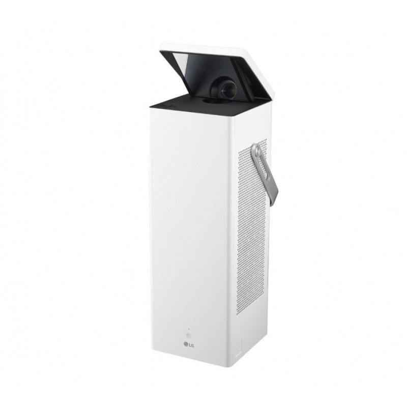 LG HU80KSW 4K UHD Laser CineBeam Projector, 4K UHD Resolution 3840 x 2160, HDR10, 150 000:1, 2500 Lumens, HDMI, USB, Remote Control