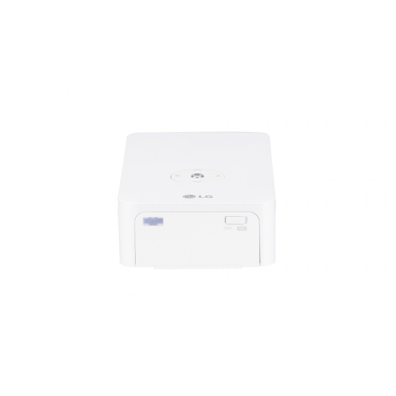 LG PH30JG Portable MiniBeam Projector w/ up to 4 hour battery life, RGB LED, HD (1280x720), 100 000:1, 250 ANSI Lumens, HDMI, MHL, WiDi