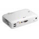 LG PH510PG CineBeam, RGB LED, HD (1280x720), 100,000:1, 550 ANSI Lumens, HDMI(MHL), USB 2.0 (a), BT, Speakers 1W + 1W Stereo, 3D
