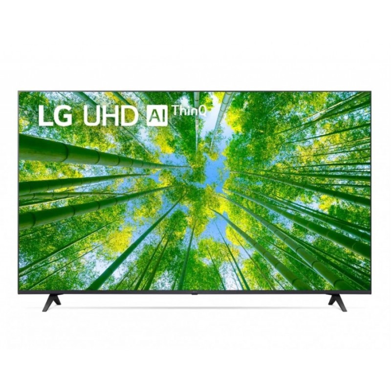 LG 65UQ80003LB, 65 4K UltraHD TV 3840 x 2160, DVB-T2/C/S2, webOS Smart TV, ThinQ AI, a5 Gen5 AI-processor, WiFi 802.11ac, HDR10 pro