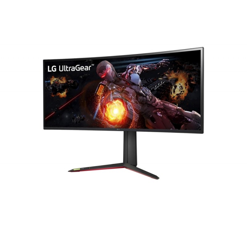 LG 34GP950G-B 34, UltraGear 21:9 Curved Nano IPS 1ms, AG, QHD (3440x1440) Gaming , 144Hz (up to 180 Hz), HDR 600, 1000:1, 400cd/m2