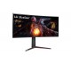 LG 34GP950G-B 34, UltraGear 21:9 Curved Nano IPS 1ms, AG, QHD (3440x1440) Gaming , 144Hz (up to 180 Hz), HDR 600, 1000:1, 400cd/m2