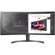 LG 34WL85C-B, 34 Curved WQHD (3440 x 1440) IPS Display, 5ms, CR 1000:1, 300 cd/m2, 21:9, 3440x1440, HDR 10, sRGB over 99% , HDR 10, USB