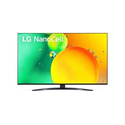 LG 43NANO763QA, 43" 4K IPS HDR Smart Nano Cell TV, 3840x2160, DVB-T2/C/S2, AI a5, Active HDR ,HDR 10 PRO, webOS Smart TV, ThinQ AI, WiFi, Clear Voice, Bluetooth, Hdmi, CI, Miracast / AirPlay2, One Pole stand,Silver