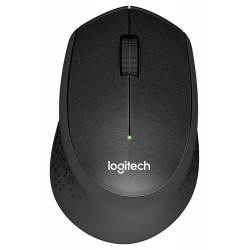 Logitech Wireless Mouse M330 Silent Plus, black