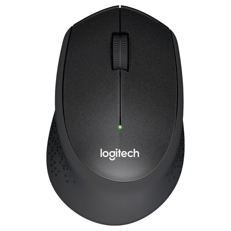 Logitech Wireless Mouse M330 Silent Plus, black, 910-004909