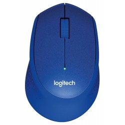 Logitech Wireless Mouse M330 Silent Plus, blue