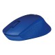 Logitech Wireless Mouse M330 Silent Plus, blue, 910-004910