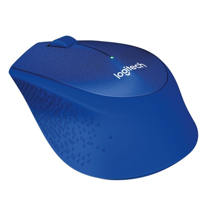 Logitech Wireless Mouse M330 Silent Plus, blue, 910-004910