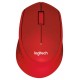 Logitech Wireless Mouse M330 Silent Plus, red, 910-004911