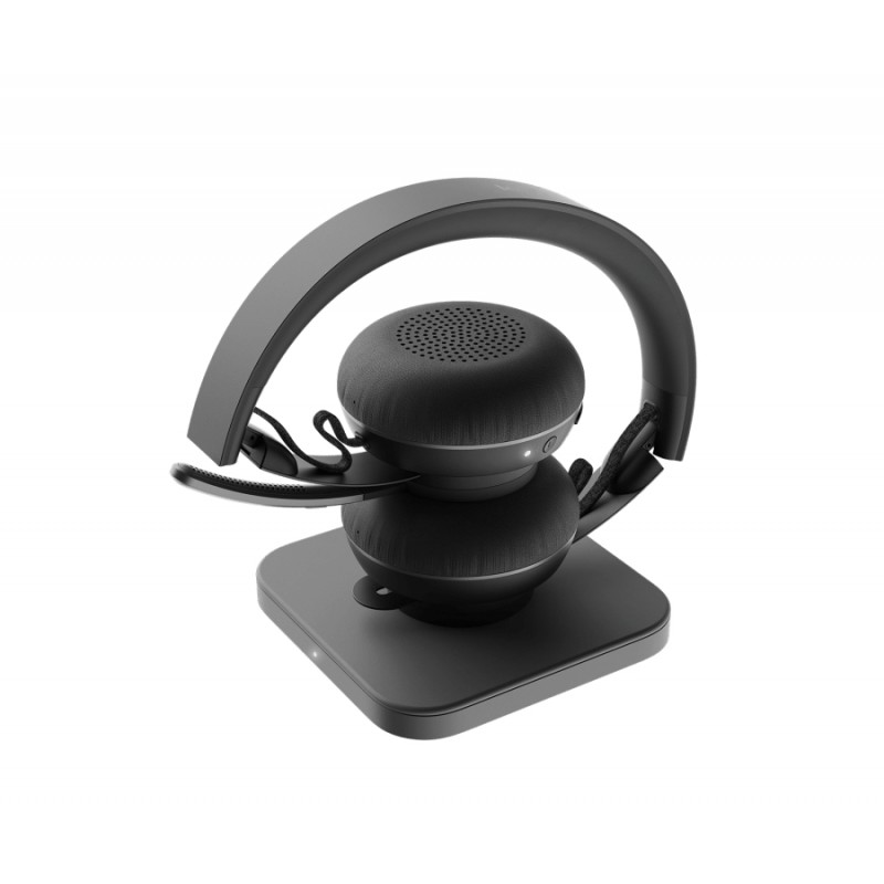 Logitech Zone True Wireless-GRAPHITE-2.4GHZ/BT-PLUGC-EMEA-BTC, 985-001082
