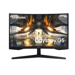 Samsung 27AG550A 27" Curved Odyssey G55A, VA, 165 Hz, 1 ms (MPRT), 250 cd/m2, 3000: 2560x1440, Mega DCR, ,AMD FreeSync Premium, Display Port, HDMI, Black