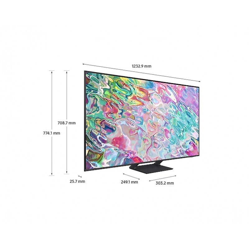 Samsung QE55Q70B, 55 4K/UHD QLED Smart TV, HDR, DVB-T2/C/S2, Wi-Fi, LAN, Bluetooth, 4x HDMI, 2x USB, QE55Q70BATXXH